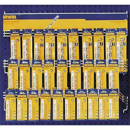 HANSON Drill Bit 58 pc. HSS Display 67502